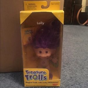 Rare vintage troll Lolly NWT